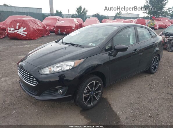 3FADP4BJ3JM145385 2018 FORD FIESTA Black Front left