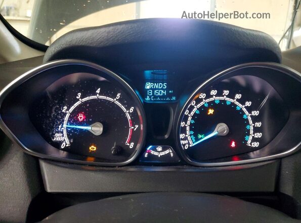 3FADP4BJ3KM138681 2019 FORD FIESTA Gray Vista del cuadro de instrumentos