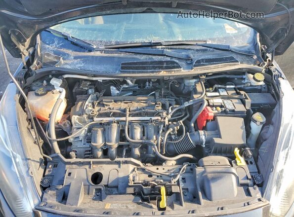 3FADP4BJ3KM148837 2019 FORD FIESTA Black Rear interior view