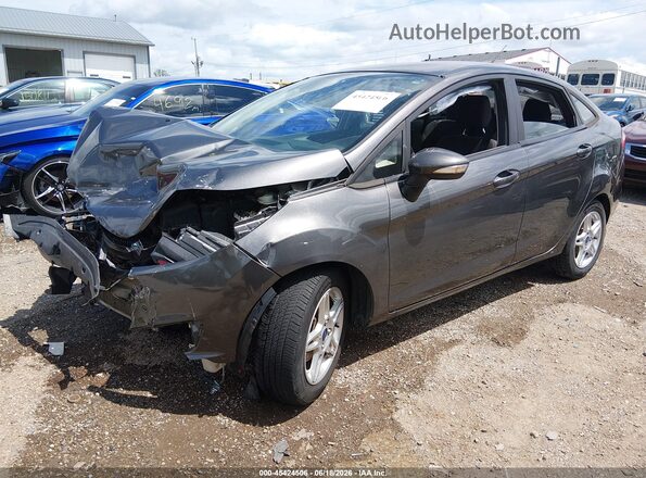 3FADP4BJ4HM122319 2017 FORD FIESTA Gray Առջևի ձախ երեք քառորդ տեսարան