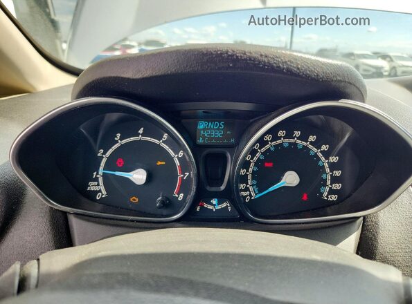 3FADP4BJ4HM145177 2017 FORD FIESTA Серебряный Вид щитка приборов