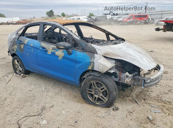3FADP4BJ4HM168278 2017 FORD FIESTA Blue Front right