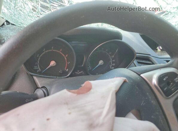 3FADP4BJ4KM116821 2019 FORD FIESTA White Instrument cluster view