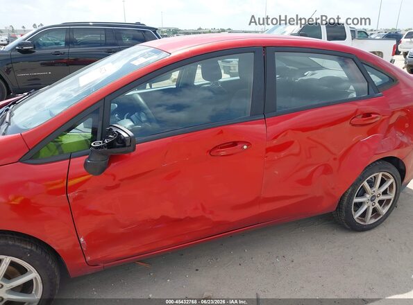3FADP4BJ4KM123249 2019 FORD FIESTA Красный Вид спереди