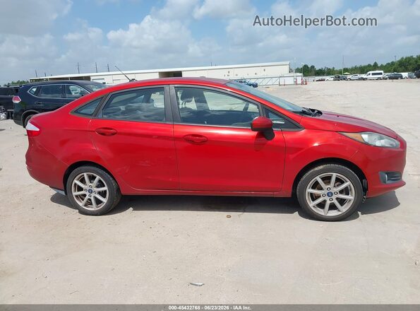 3FADP4BJ4KM123249 2019 FORD FIESTA Красный Вид задней части салона