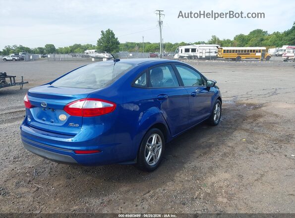 3FADP4BJ4KM141704 2019 FORD FIESTA Blue Tył prawy