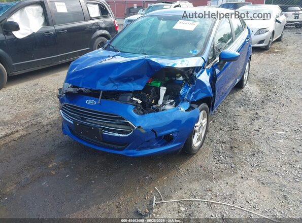 3FADP4BJ4KM141704 2019 FORD FIESTA Blue Widok z przodu