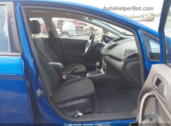 3FADP4BJ4KM141704 2019 FORD FIESTA Blue Widok wnętrza z przodu