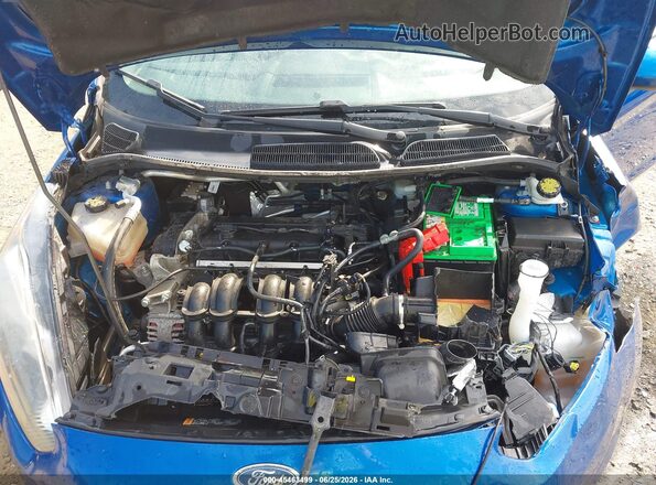 3FADP4BJ4KM141704 2019 FORD FIESTA Blue Widok z tyłu