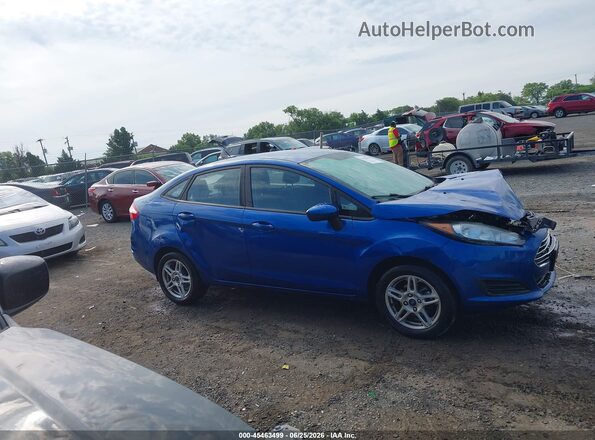 3FADP4BJ4KM141704 2019 FORD FIESTA Blue Widok wnętrza z tyłu