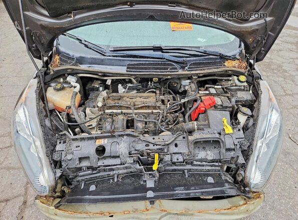 3FADP4BJ4KM151441 2019 FORD FIESTA Gray Вид задньої частини салону