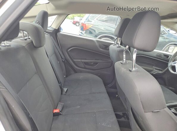 3FADP4BJ4KM158941 2019 FORD FIESTA Silver უკანა სავარძლების ხედი