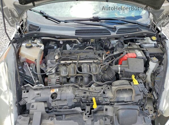 3FADP4BJ4KM158941 2019 FORD FIESTA Silver უკანა სალონის ხედი