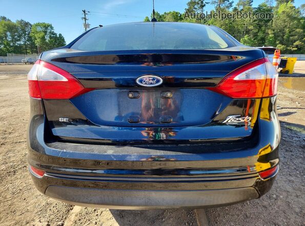 3FADP4BJ5GM106774 2016 FORD FIESTA Black Вид ззаду