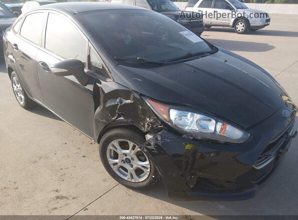 3FADP4BJ5GM203750 2016 FORD FIESTA Black Front view