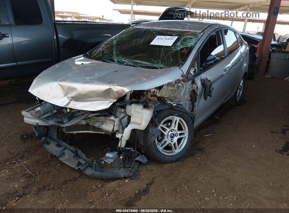 3FADP4BJ5HM110373 2017 FORD FIESTA Silver Առջևի ձախ երեք քառորդ տեսարան