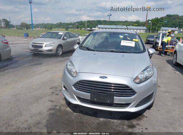 3FADP4BJ5HM159458 2017 FORD FIESTA Silver ხელსაწყოთა პანელის ხედი