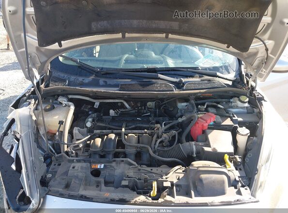 3FADP4BJ5JM114333 2018 FORD FIESTA Silver Вид ззаду