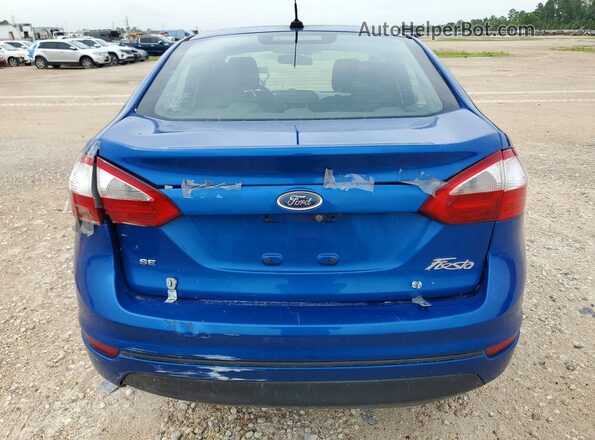 3FADP4BJ5JM132234 2018 FORD FIESTA Blue Հետևի տեսք
