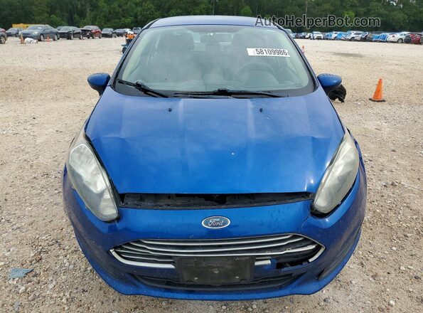 3FADP4BJ5JM132234 2018 FORD FIESTA Blue Դիմացի տեսք