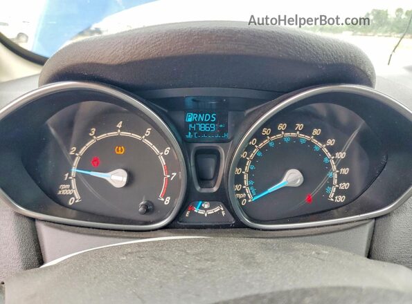 3FADP4BJ5JM132234 2018 FORD FIESTA Blue Սարքավորումների վահանակի տեսք