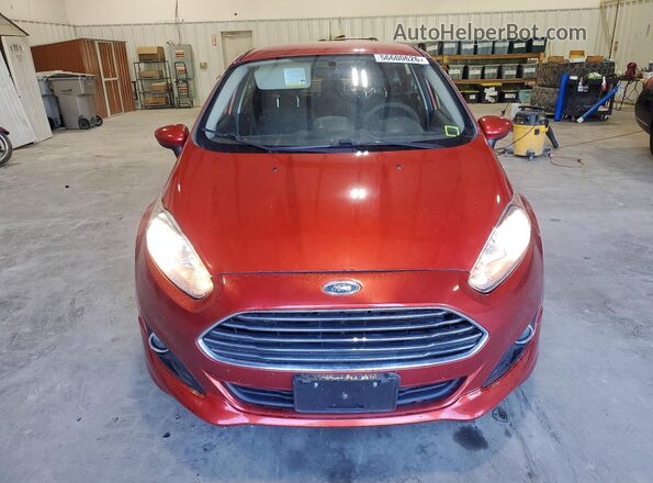 3FADP4BJ5KM106492 2019 FORD FIESTA Red Вид спереду