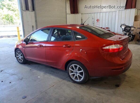 3FADP4BJ5KM106492 2019 FORD FIESTA Red Задня ліва чверть