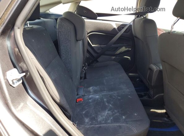 3FADP4BJ5KM113118 2019 FORD FIESTA Gray Vista de los asientos traseros