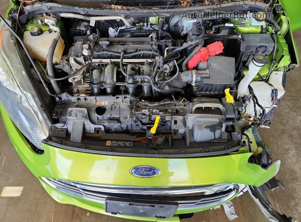 3FADP4BJ5KM115984 2019 FORD FIESTA Green Vista interior trasera