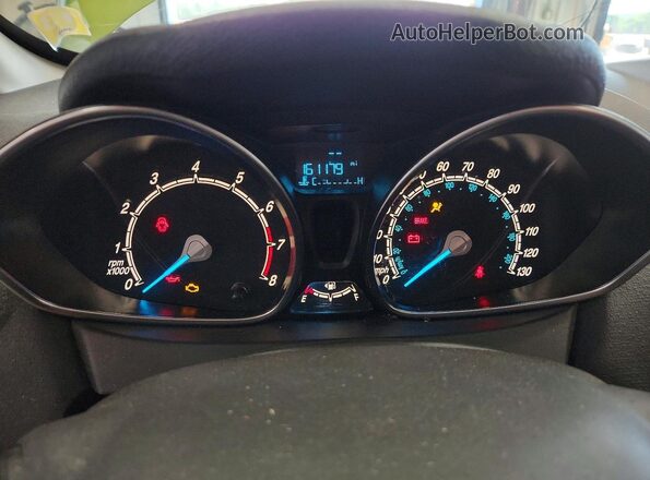 3FADP4BJ5KM115984 2019 FORD FIESTA Green Vista del cuadro de instrumentos