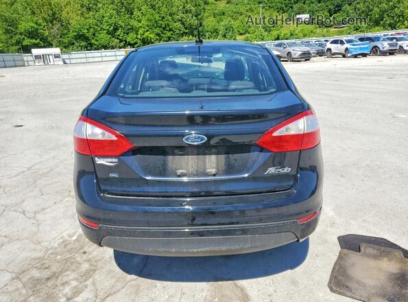 3FADP4BJ6GM107383 2016 FORD FIESTA Black Widok z tyłu