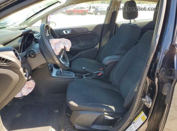3FADP4BJ6GM107383 2016 FORD FIESTA Black Widok wnętrza z przodu