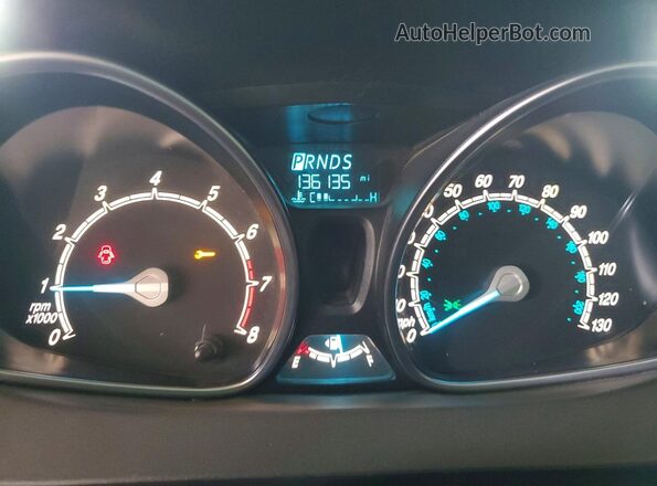 3FADP4BJ6GM118545 2016 FORD FIESTA Blue Սարքավորումների վահանակի տեսք