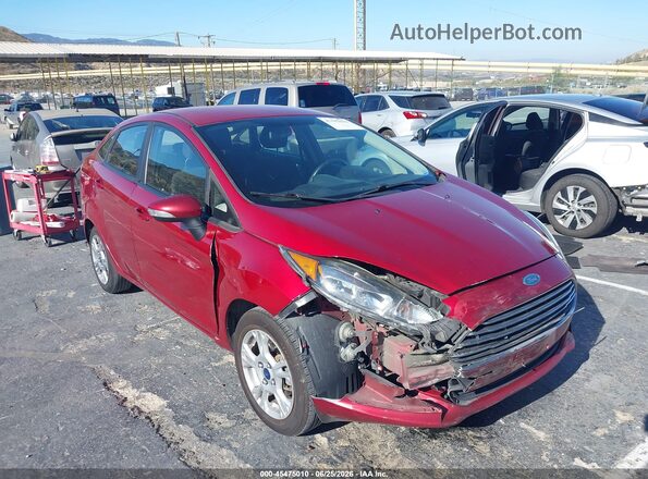 3FADP4BJ6GM198445 2016 FORD FIESTA Red Vista frontal