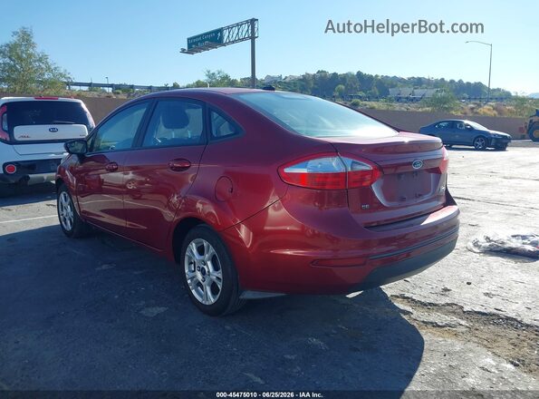 3FADP4BJ6GM198445 2016 FORD FIESTA Red Trasero izquierdo