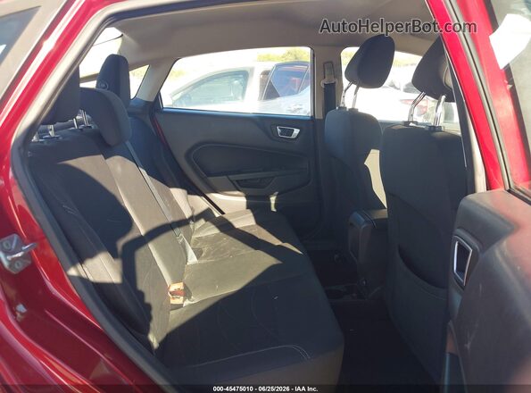 3FADP4BJ6GM198445 2016 FORD FIESTA Red Vista de la etiqueta del VIN