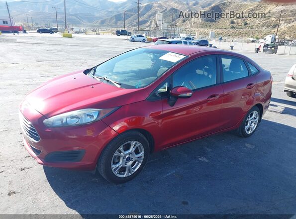 3FADP4BJ6GM198445 2016 FORD FIESTA Red Vista interior de 360 grados