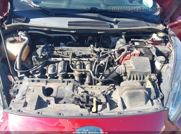3FADP4BJ6GM198445 2016 FORD FIESTA Red Vista trasera