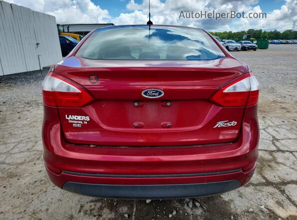 3FADP4BJ6GM207645 2016 FORD FIESTA Burgundy 