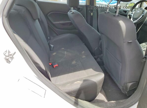 3FADP4BJ6HM113234 2017 FORD FIESTA White Rear seats view