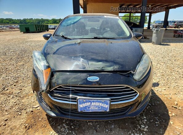 3FADP4BJ6HM153748 2017 FORD FIESTA Black Widok z przodu