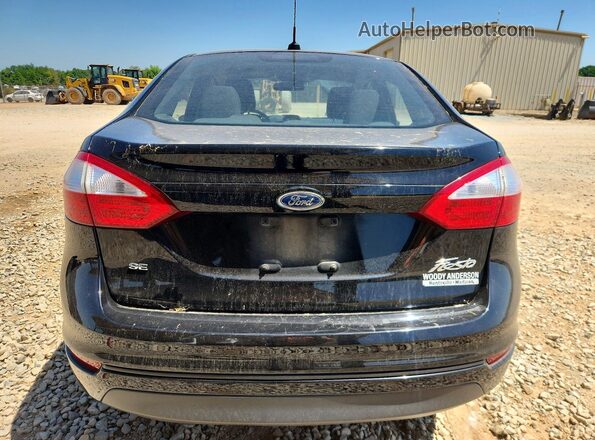 3FADP4BJ6HM153748 2017 FORD FIESTA Black Widok z tyłu