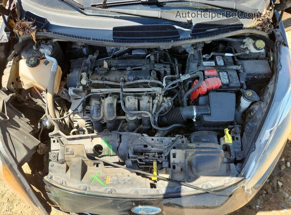 3FADP4BJ6HM153748 2017 FORD FIESTA Black Widok wnętrza z tyłu