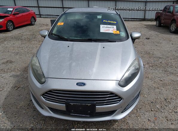 3FADP4BJ6JM101686 2018 FORD FIESTA Silver Widok z tyłu