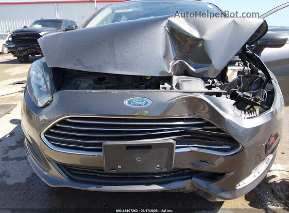 3FADP4BJ6JM104443 2018 FORD FIESTA Gray Front view