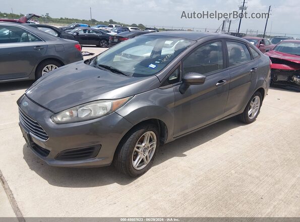 3FADP4BJ6JM127964 2018 FORD FIESTA Gray Przód lewy