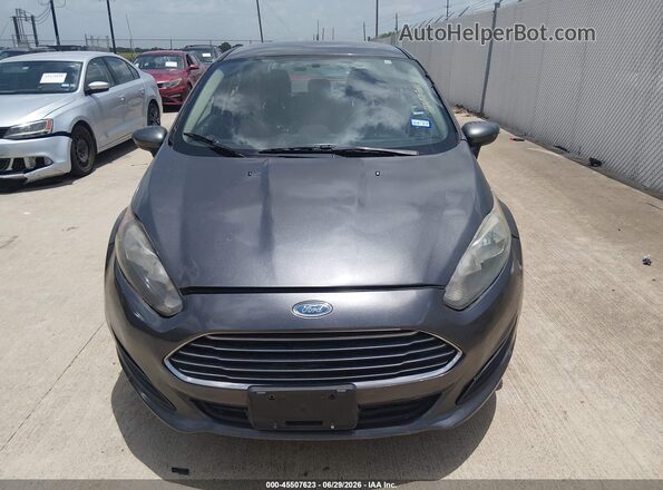 3FADP4BJ6JM127964 2018 FORD FIESTA Gray Widok z przodu