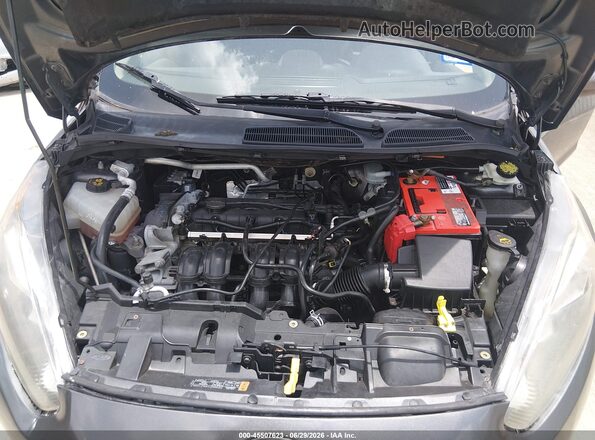 3FADP4BJ6JM127964 2018 FORD FIESTA Gray Widok z tyłu