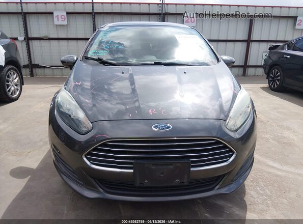 3FADP4BJ6KM145009 2019 FORD FIESTA Серый Вид задней части салона