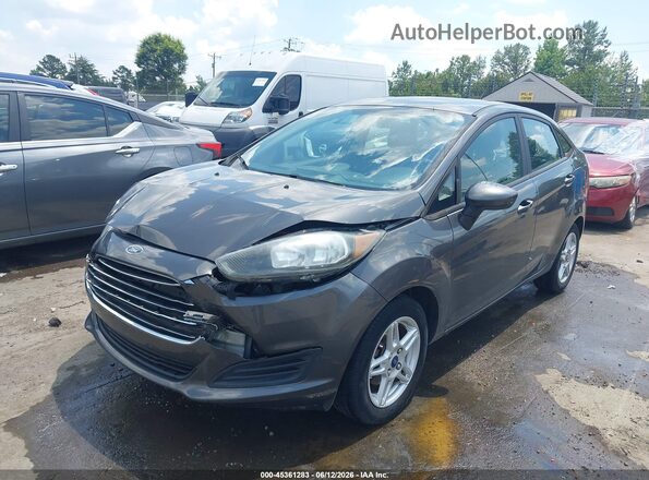 3FADP4BJ7JM135586 2018 FORD FIESTA Gray წინა მარცხენა ხედი სამი მეოთხედიდან